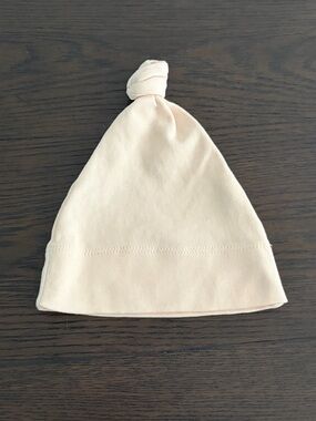 Our Greenhouse Organic Knot Hat - Cream